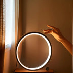 MEELANO Dimbare LED Tafellampe Aluminium 25 cm Moderne Design
