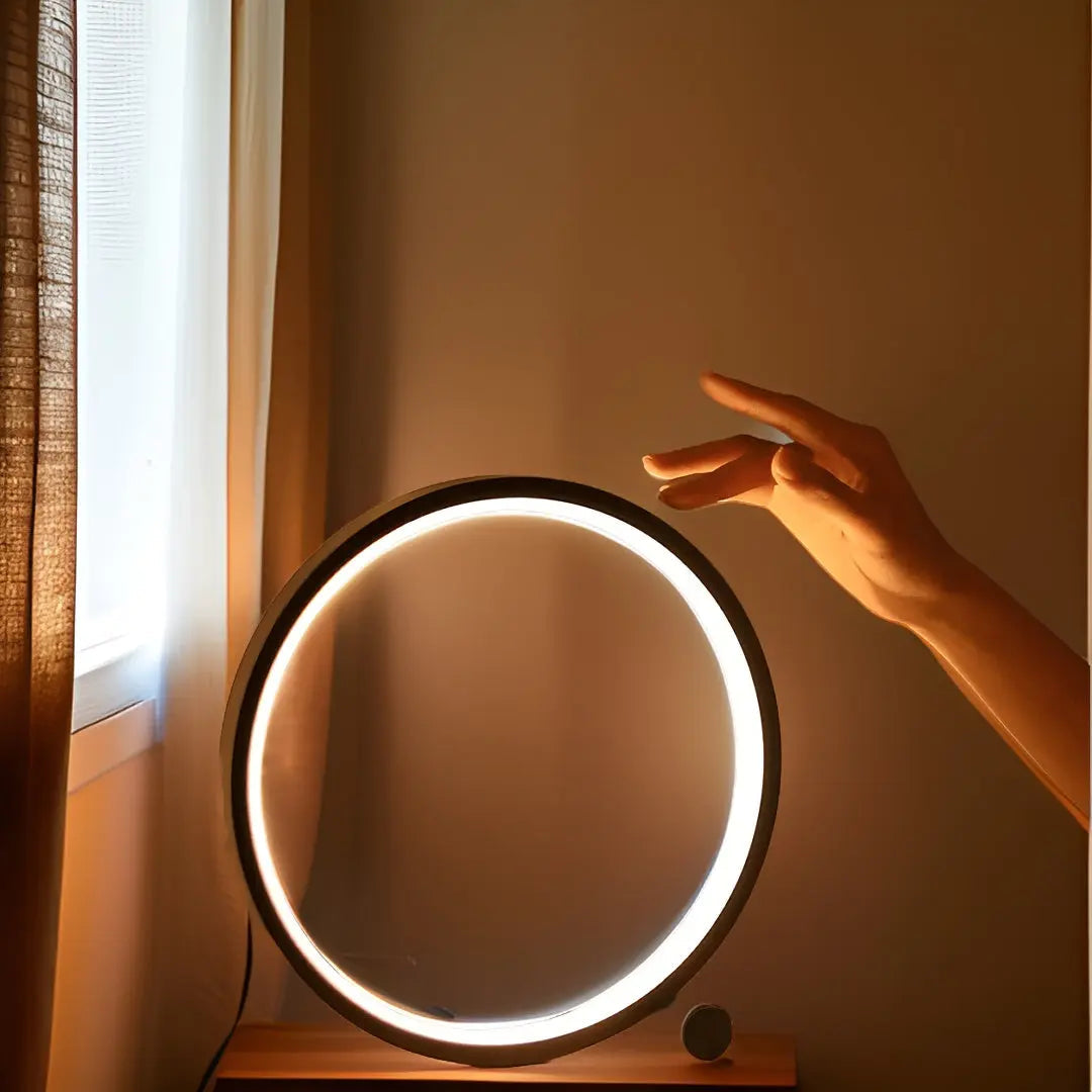 MEELANO Dimbare LED Tafellampe Aluminium 25 cm Moderne Design