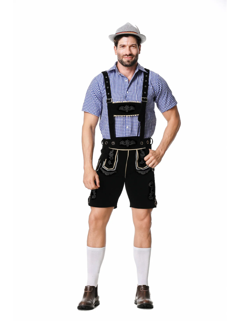 MEELANO Herres tyske Oktoberfest lederhosen-kostume