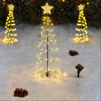 MEELANO Udendørs Solcelle Juletræ Belysning Trådløs Have Med Solenergi