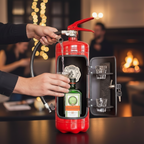 MEELANO DrinkMaster – Brandslukkerformet Drikkevareopbevaring