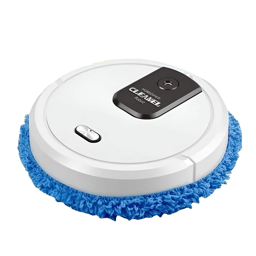 MEELANO Automatic Mop Robot Til Gulve Med Minimal Indsats Og Skinnende Resultat Hvid