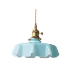 MEELANO Éclat pendellampe Blå