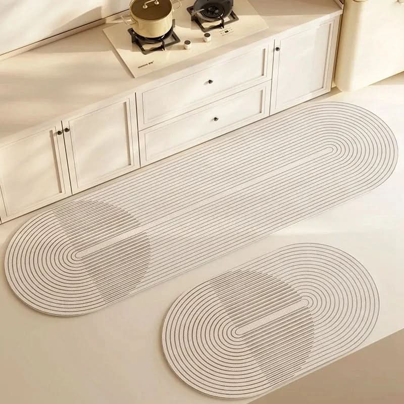 MEELANO Køkkenmåtte – Blød Skridsikker Køkkenløber i PU-skum, Nem at Rengøre, 5 Designs, 40x60 til 60x120 cm 03