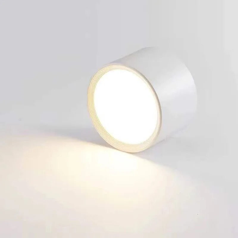 MEELANO Emberlynn overflademonteret downlight – moderne LED loftslampe med justerbar lystemperatur