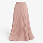 MEELANO Zahara | Dame Ephersyn Plisseret Maxinederdel – Elegant Plissé & Letvægtsdesign