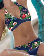 MEELANO Vanity | Dame Bikini – Moderne Design, Perfekt Pasform & Stilfuld Silhuet blå