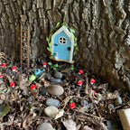 MEELANO Fehavedør - Miniature Fortryllet Trædekoration & Tilbehør