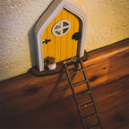 MEELANO Fehavedør - Miniature Fortryllet Trædekoration & Tilbehør