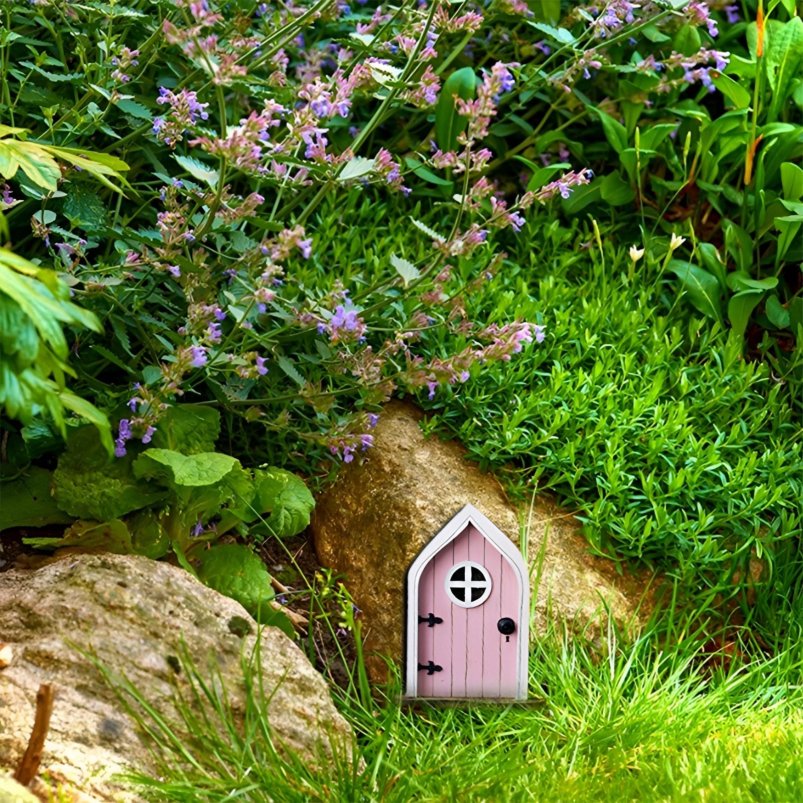 MEELANO Fehavedør - Miniature Fortryllet Trædekoration & Tilbehør