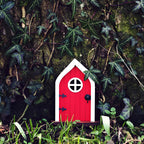MEELANO Fehavedør - Miniature Fortryllet Trædekoration & Tilbehør