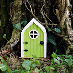 MEELANO Fehavedør - Miniature Fortryllet Trædekoration & Tilbehør