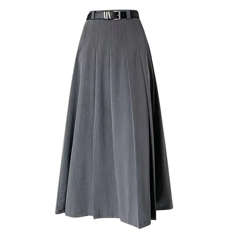 MEELANO Rogue | Dame Plisseret Maxinederdel – Elegant Plissé & Letvægtsmateriale