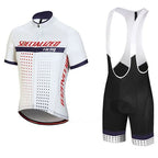 MEELANO Cykeltøj Sæt til Mænd Sommer – Åndbar Cykeltrøje og Bibshorts, Hurtigtørrende, 21 Designs, S–2XL – Hommes Sæt N