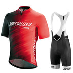 MEELANO Cykeltøj Sæt til Mænd Sommer – Åndbar Cykeltrøje og Bibshorts, Hurtigtørrende, 21 Designs, S–2XL – Hommes