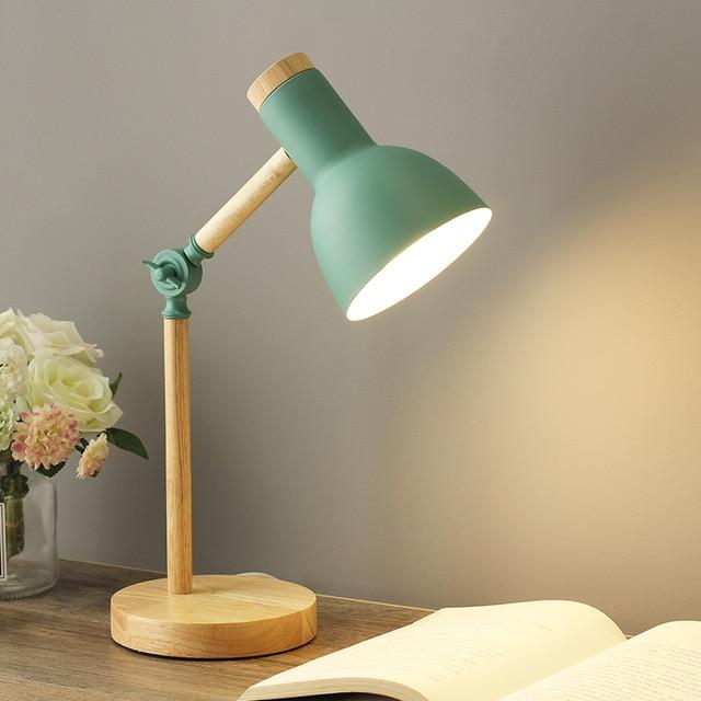 MEELANO Justerbar Skrivebordslampe Skandinavisk Stil Og Varme
