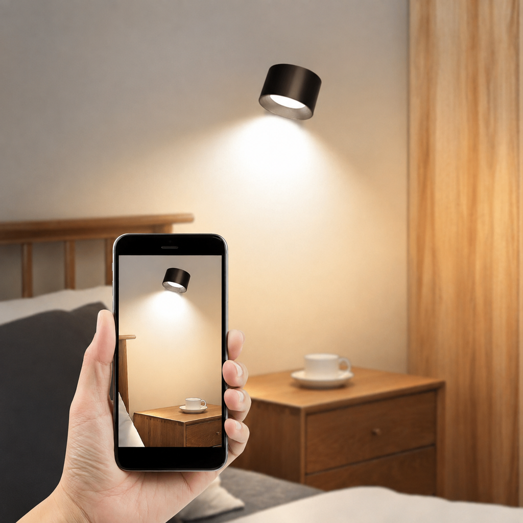 Flexilight | 360° trådløs genopladelig væglampe