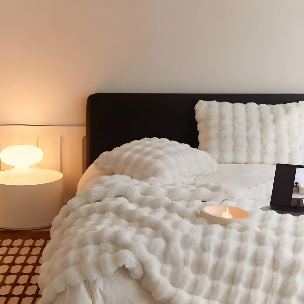 MEELANO Varmedækken Uden Strøm Til Vinteren Krammedækken Til Hygge Og Afslapning