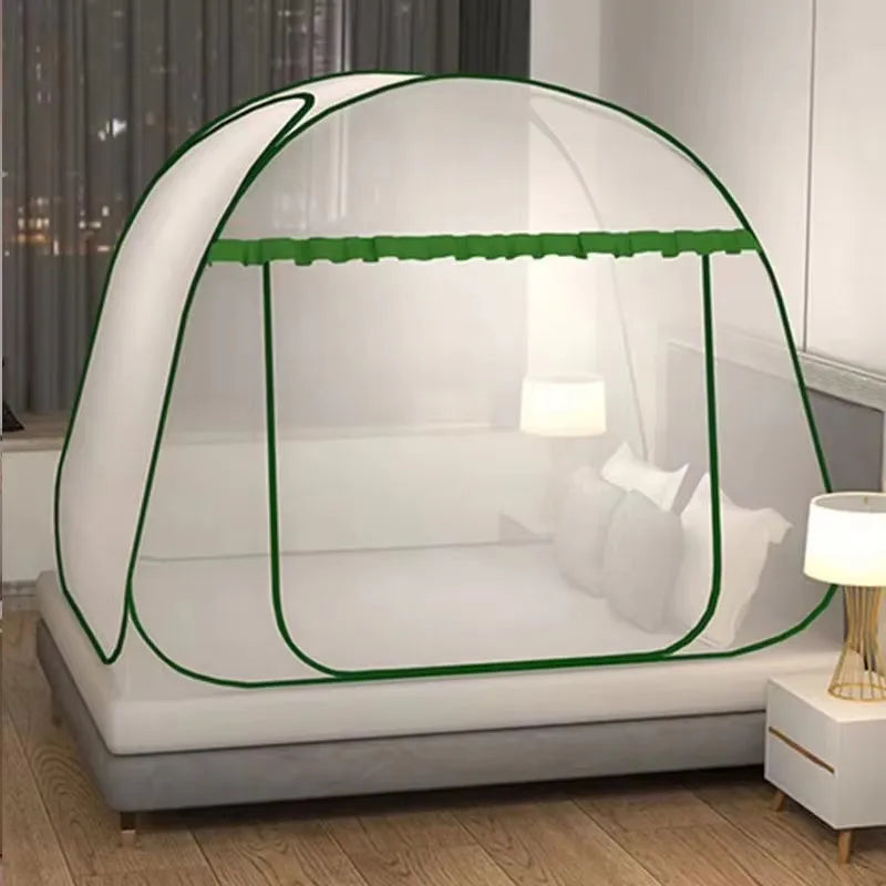 MEELANO Foldbart myggenet Myggenet til åndbart sengenet til camping