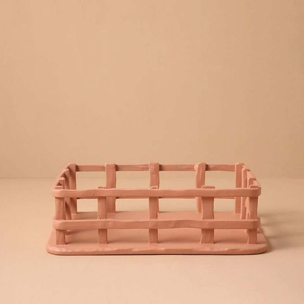 MEELANO Frugtskål Kunstharz Cremefarvet Elegant Design