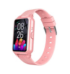 MEELANO GPS Smartwatch til Ældre med Faldregistrering & SOS-knap – 4G Lokaliseringsur med Alarm til Kontakter, 4 Farver Pink