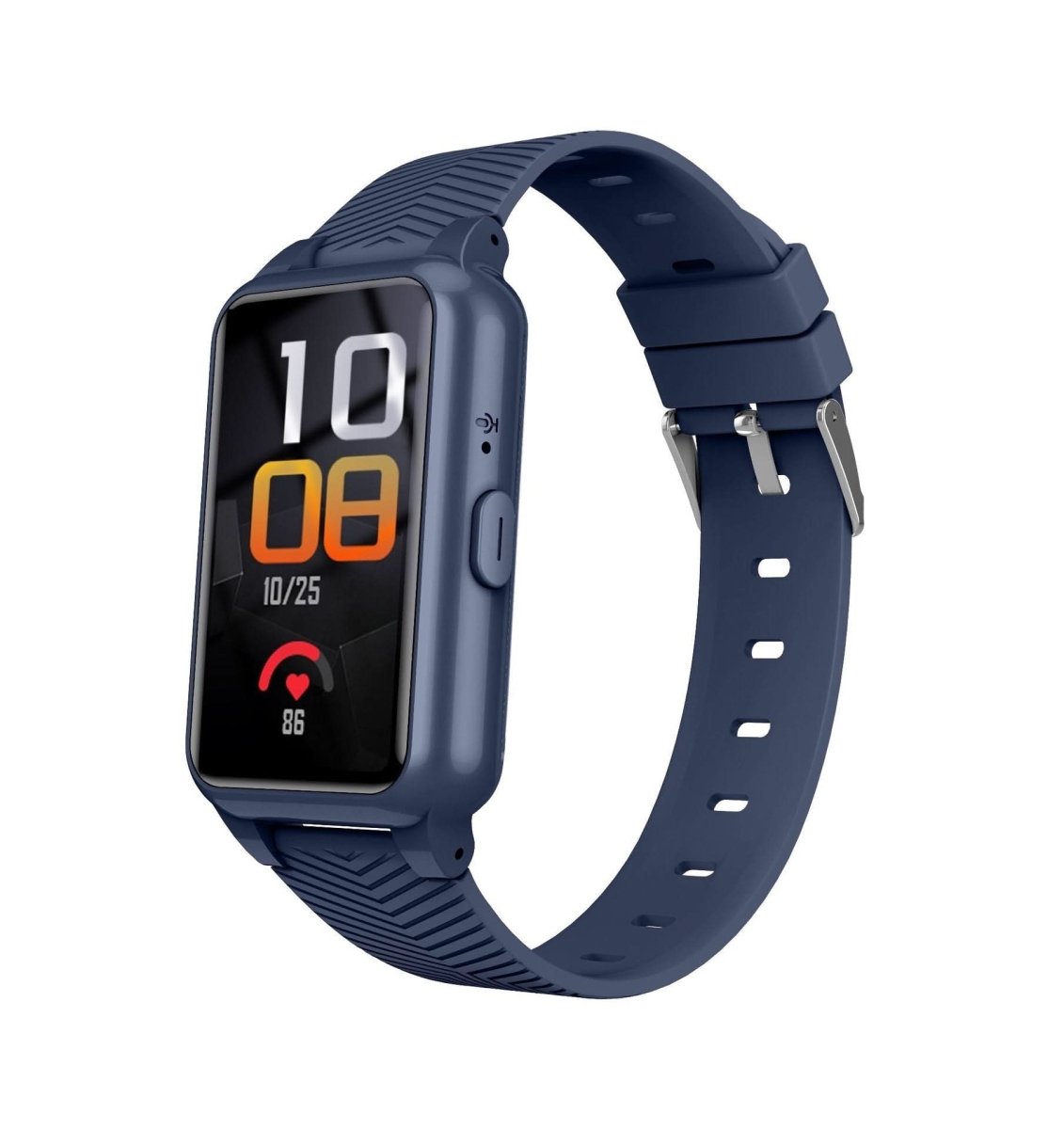 MEELANO GPS Smartwatch til Ældre med Faldregistrering & SOS-knap – 4G Lokaliseringsur med Alarm til Kontakter, 4 Farver Mørkeblå