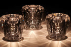MEELANO Genopladelig LED krystal diamant bordlampe Acrux