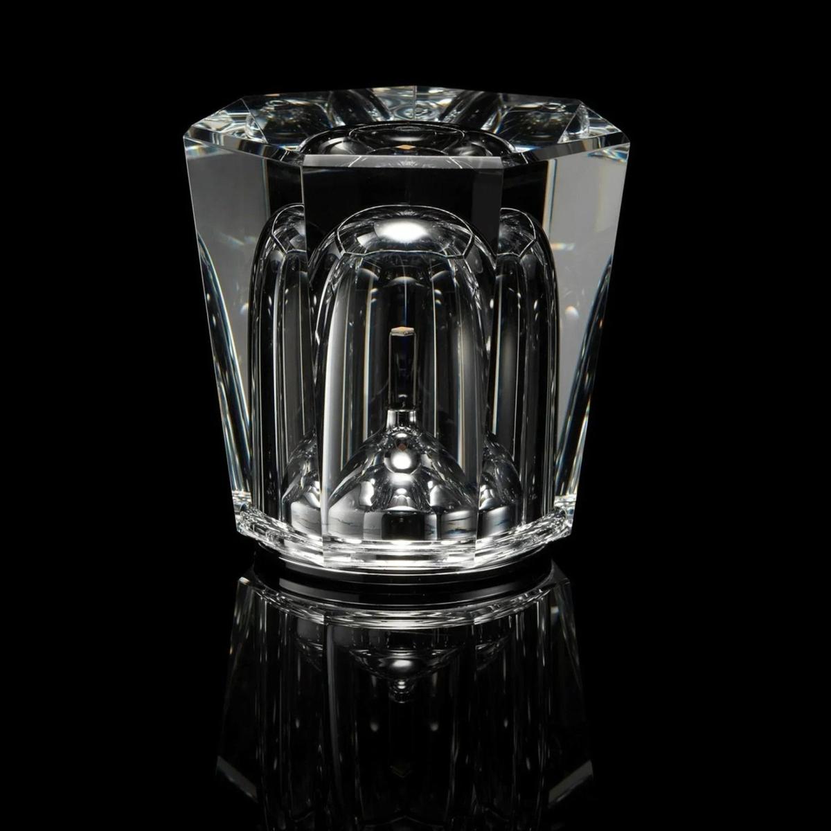 MEELANO Genopladelig LED krystal diamant bordlampe