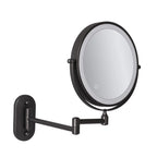 MEELANO Genopladeligt LED-forstørrelsesspejl | Moderne design med justerbar belysning | Ideel til makeup