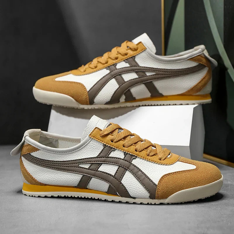MEELANO Geometriske sommersneakers med gummisål til kvinder og mænd
