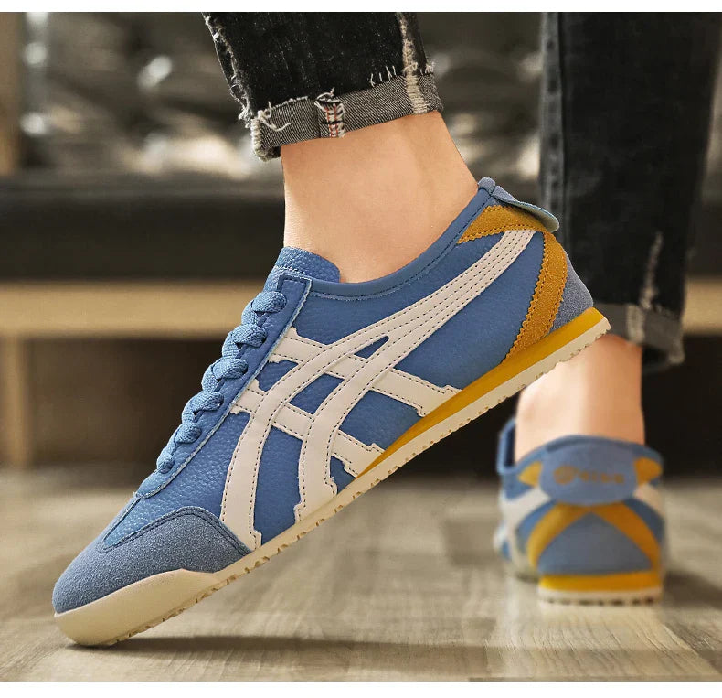 MEELANO Geometriske sommersneakers med gummisål til kvinder og mænd