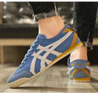MEELANO Geometriske sommersneakers med gummisål til kvinder og mænd