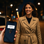 MEELANO Mini Magnetisk GPS-tracker Til Bil Med Live Overvågning