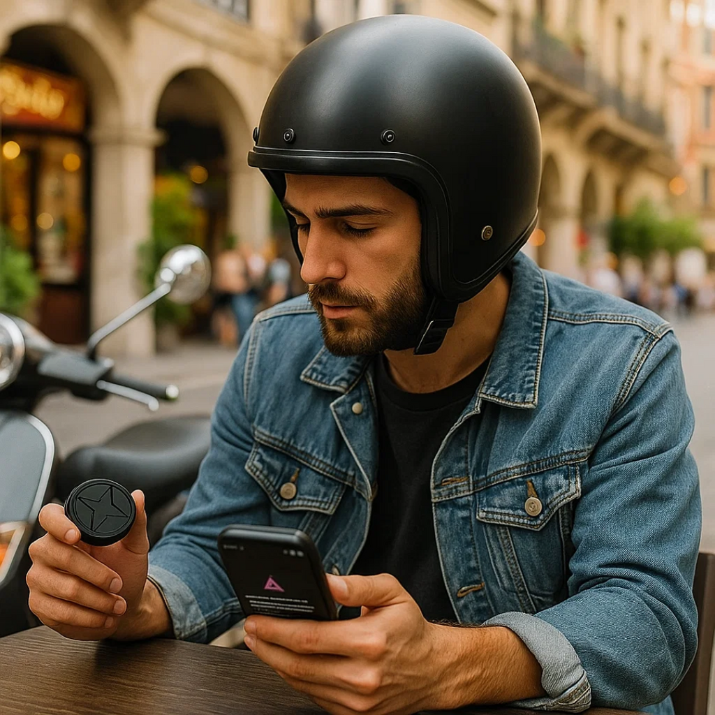MEELANO Mini Magnetisk GPS-tracker Til Bil Med Live Overvågning