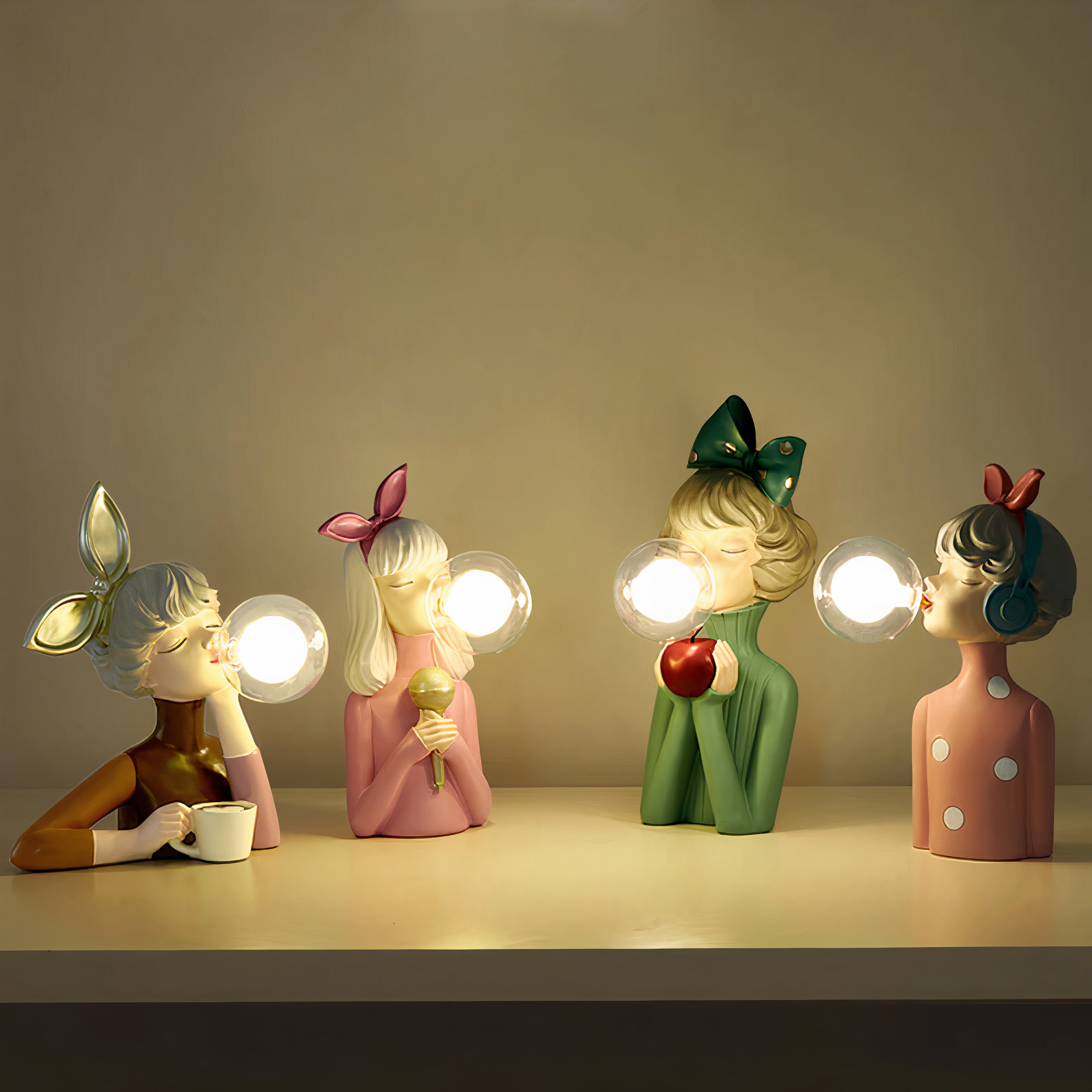 MEELANO GlowGum | Unik og Hyggelig Bordlampe