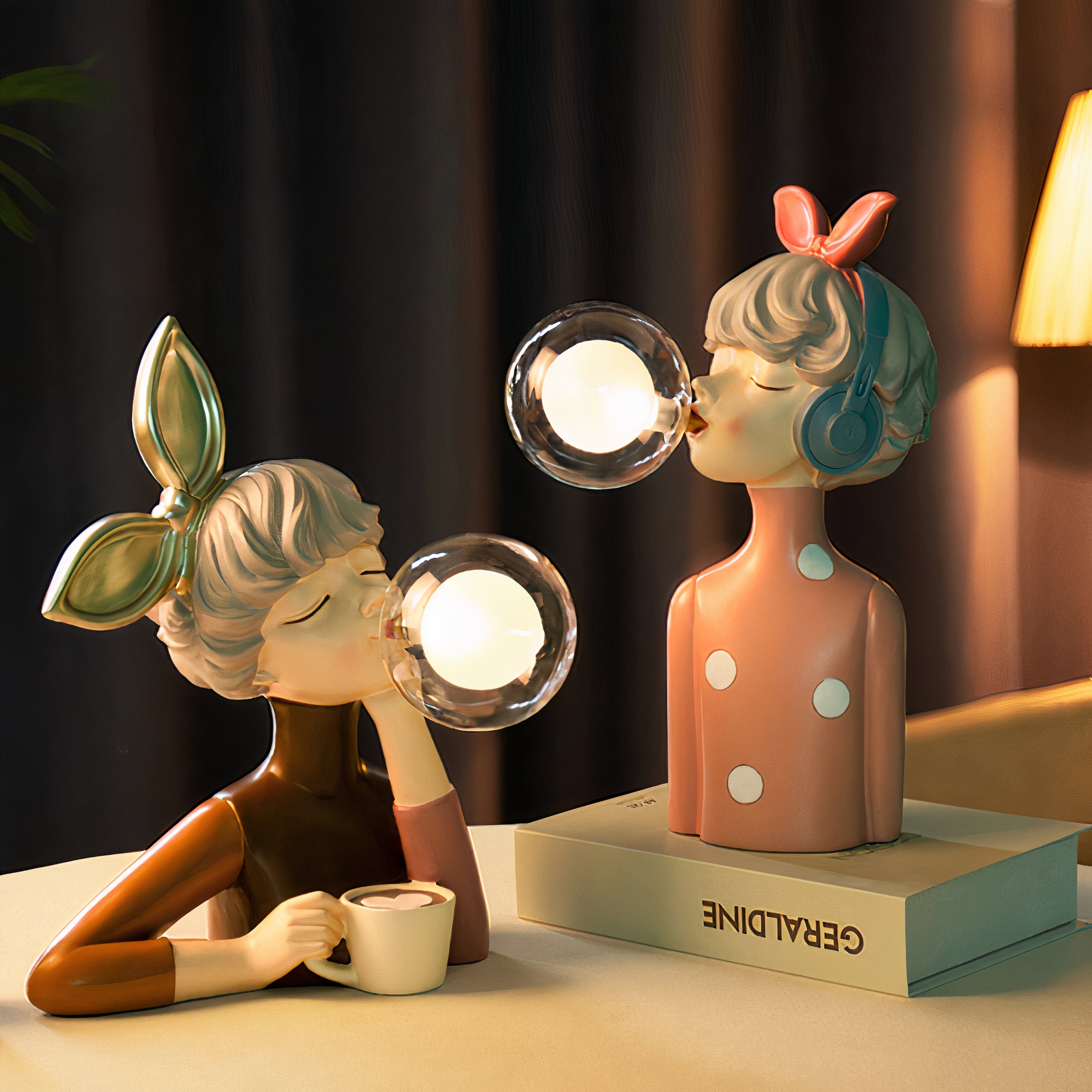 MEELANO GlowGum | Unik og Hyggelig Bordlampe