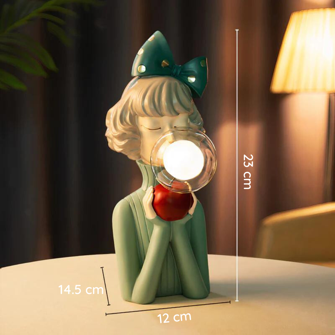 MEELANO GlowGum | Unik og Hyggelig Bordlampe Rosie