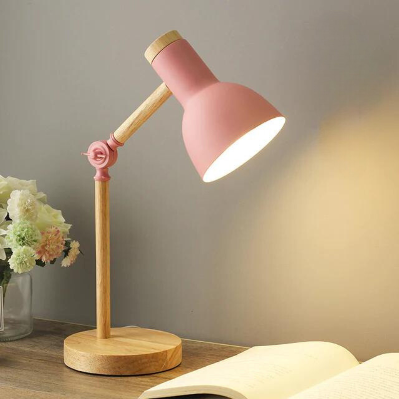 MEELANO Foldbar Glowcraft Lampe – Tidløst Design &amp; Moderne Funktionalitet Lyserød