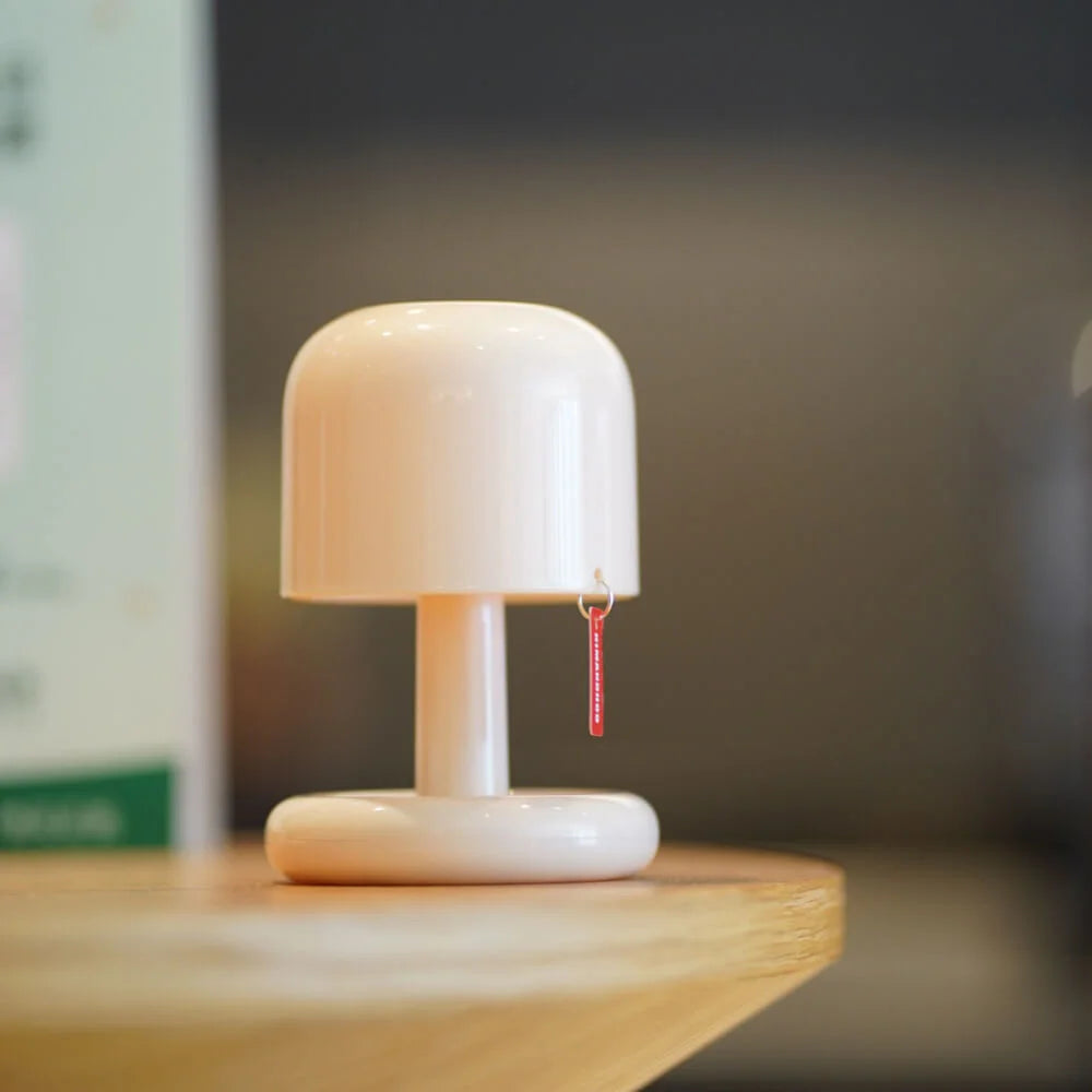 MEELANO Grampians Glow bærbar lampe – USB genopladelig solnedgangslampe med varm og romantisk glød