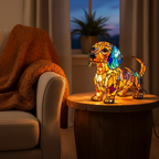 MEELANO Gravhund Kunstneriske Figurer Dekorationsfigur