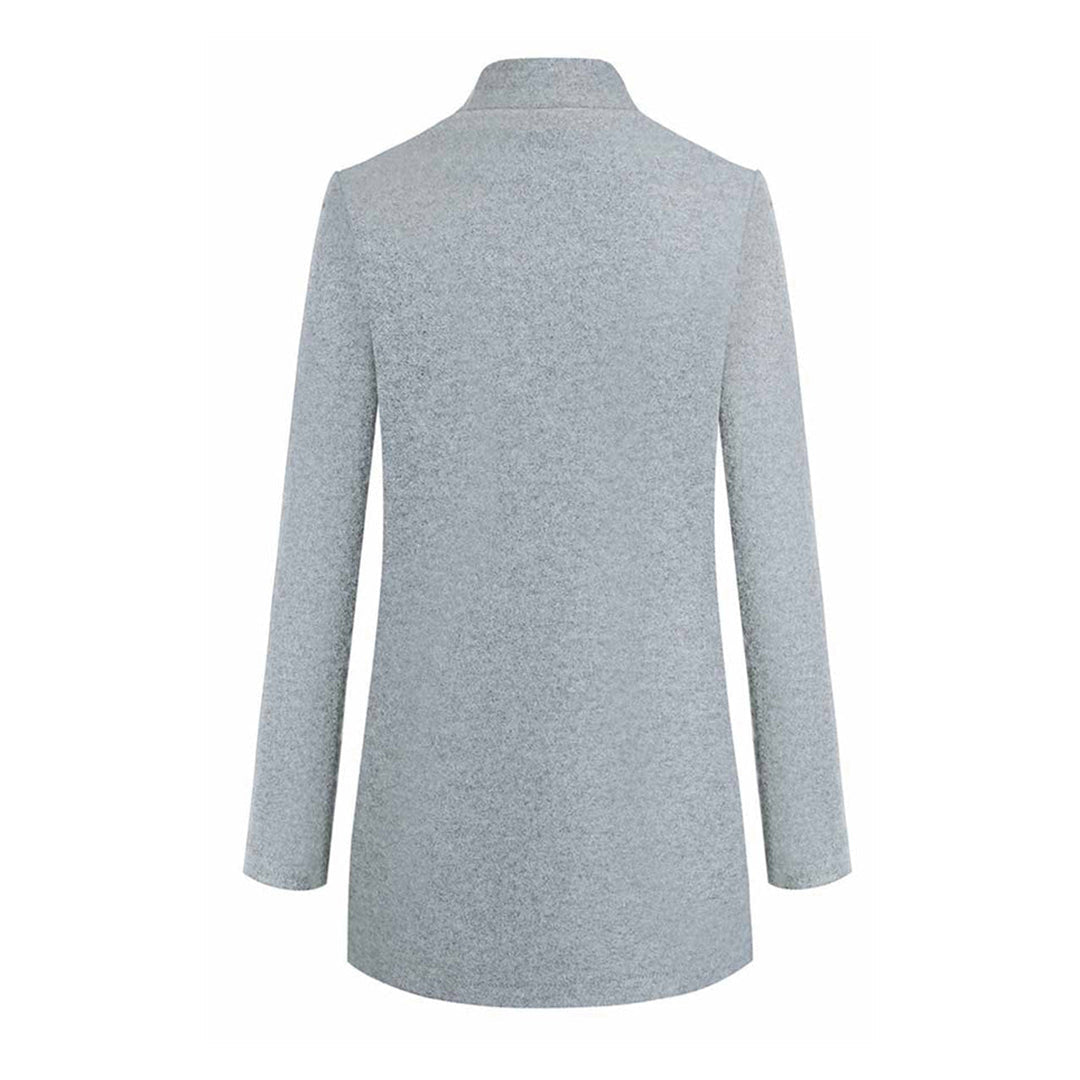 MEELANO Dame Trenchcoat Til Kvinder Casual Look Stilfuld Varmer Hverdag