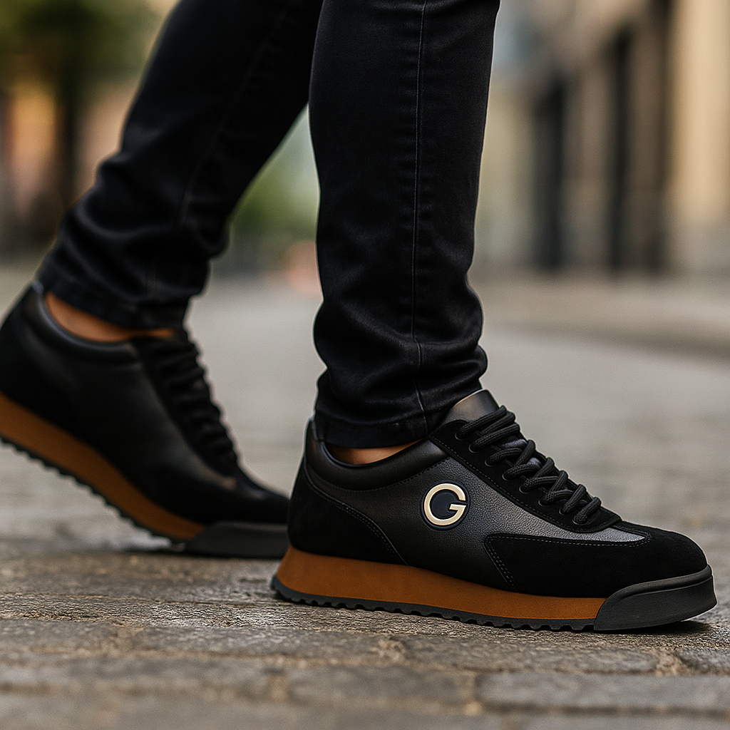 MEELANO Elegante Lædersko Til Mænd Med Formelle Stil Og Naturlæder Komfort