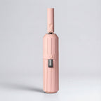 MEELANO Automatisk Paraply 113 cm med Omvendt Foldning – Vindbestandig Stor Paraply med 40 Ribber – 8 Farver Pink