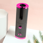 MEELANO Trådløst Automatisk Krøllejern – Genopladeligt Keramisk Krøllejern med 60 Min. Brugstid, USB, Rejsevenligt, 3 Farver