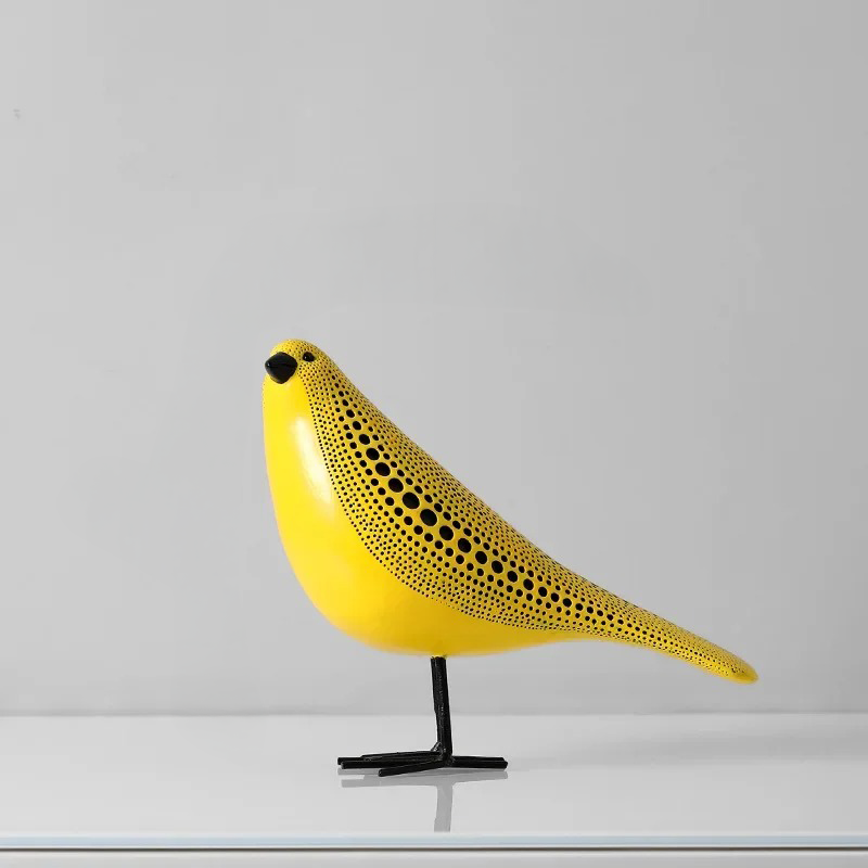 MEELANO Håndlavet Japansk Kunst Ornament Kollektion – Seks Unikke Designs Fugl