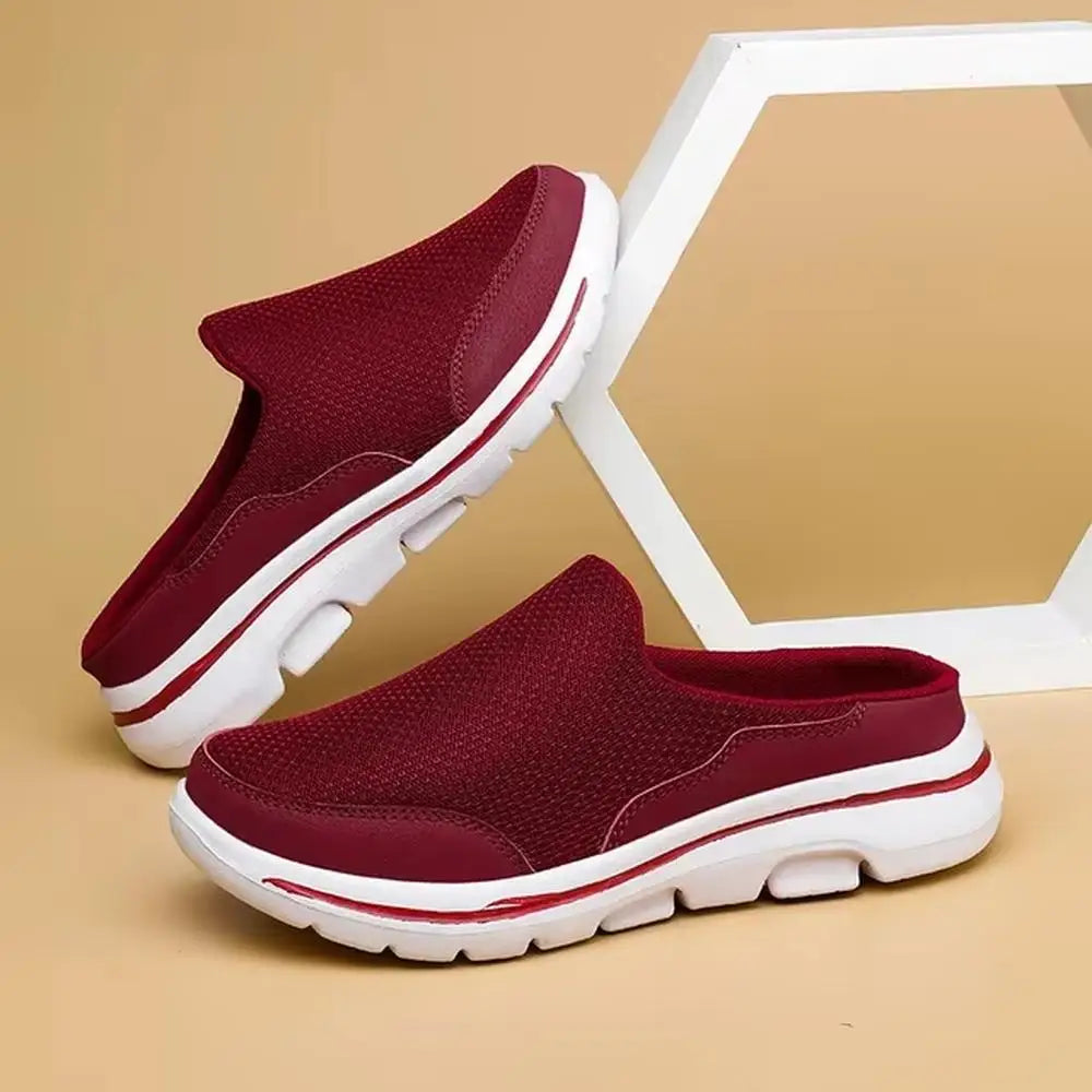 MEELANO Herre åndbare sommertøfler - Tykke såler uden ryg, indendørs og udendørs vandresko ZaoHong