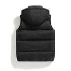 MEELANO Herre Polstret Bodywarmer Med Hætte Let Og Behagelig Til Hverdagsbrug