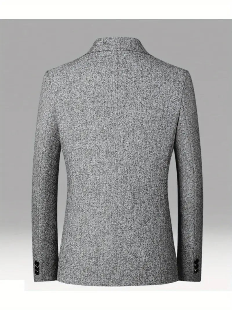 MEELANO Herreblazer Uden Strygejern Slim Fit Skræddersyet Let Vedligeholdelsesfri