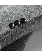 MEELANO Herreblazer Uden Strygejern Slim Fit Skræddersyet Let Vedligeholdelsesfri