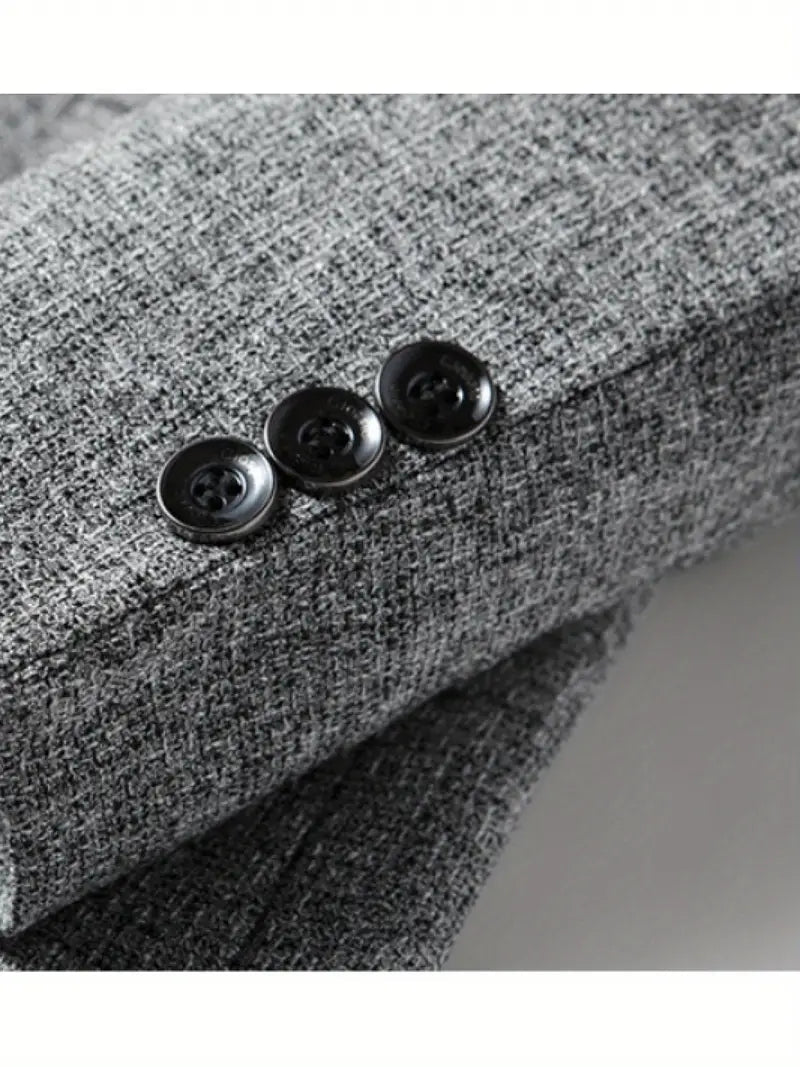 MEELANO Herreblazer Uden Strygejern Slim Fit Skræddersyet Let Vedligeholdelsesfri